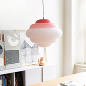 Pendant Light Frosted Glass Gradient - TYRUSX | Serene Lighting