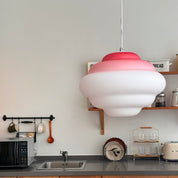 Pendant Light Frosted Glass Gradient - TYRUSX | Serene Lighting