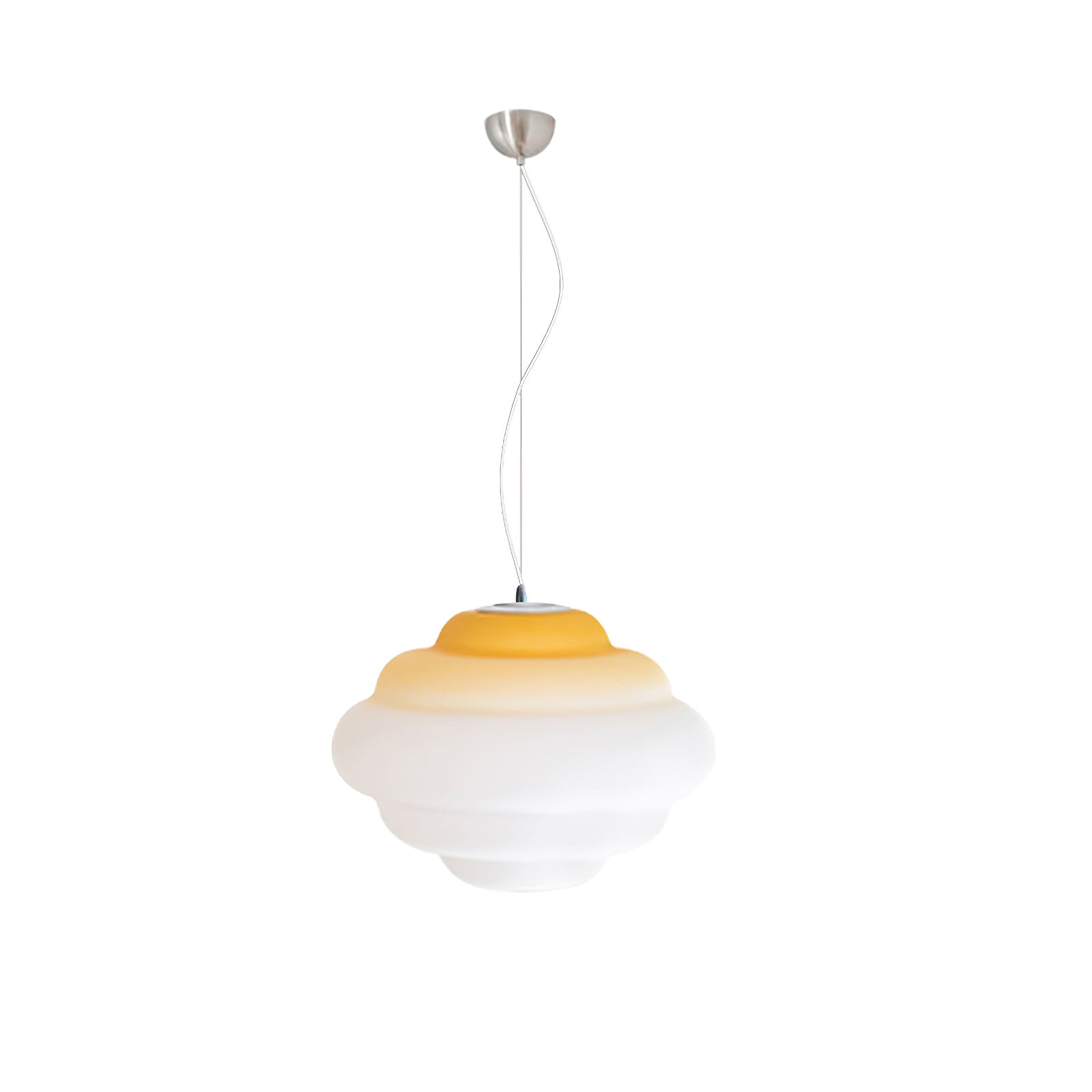 Pendant Light Frosted Glass Gradient - TYRUSX | Serene Lighting