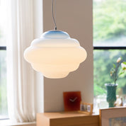 Pendant Light Frosted Glass Gradient - TYRUSX | Serene Lighting