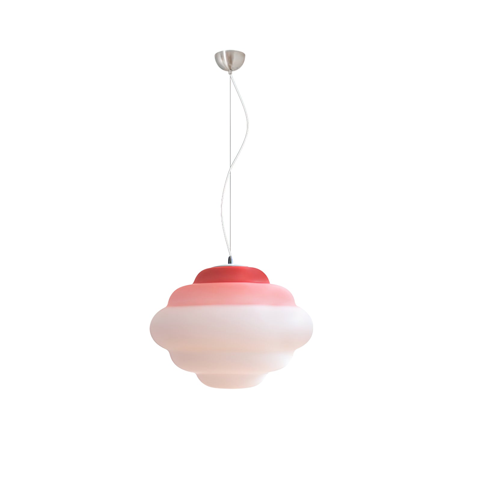 Pendant Light Frosted Glass Gradient - TYRUSX | Serene Lighting