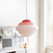 Pendant Light Frosted Glass Gradient - TYRUSX | Serene Lighting