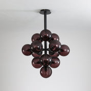 Pendant Light Black Iron Glass - UNITAS | Captivating Light