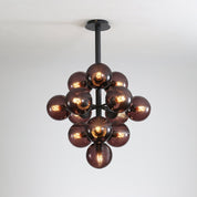 Pendant Light Black Iron Glass - UNITAS | Captivating Light