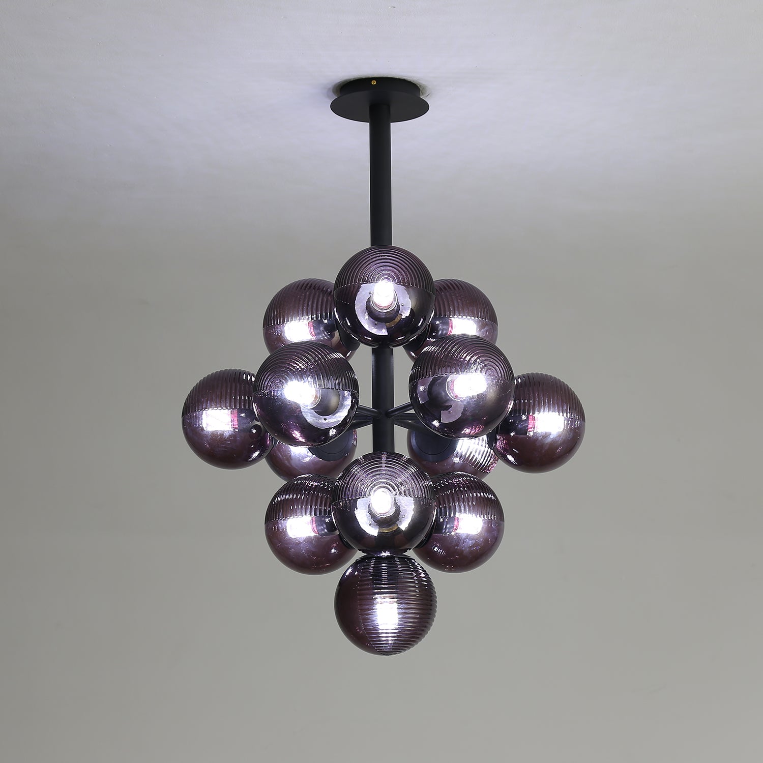 Pendant Light Black Iron Glass - UNITAS | Captivating Light