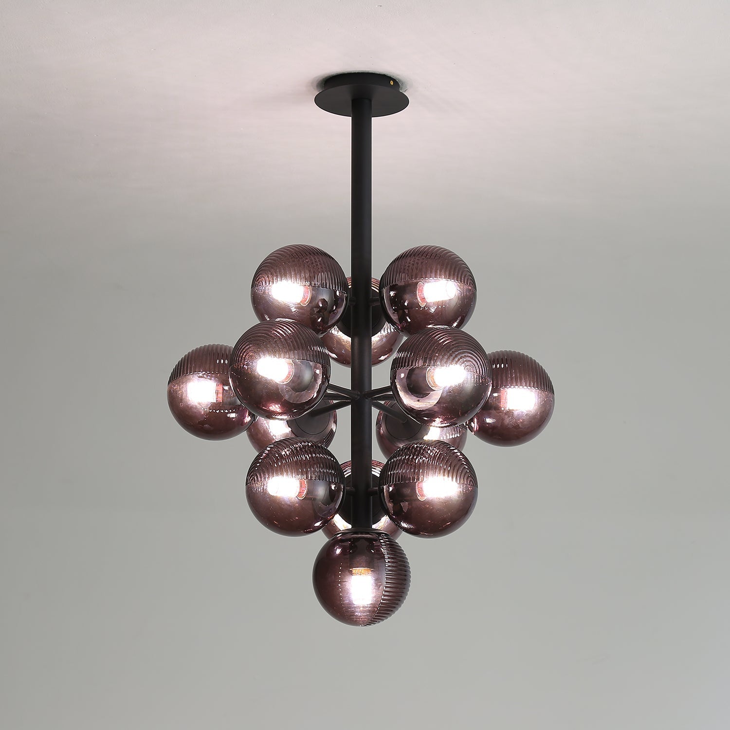 Pendant Light Black Iron Glass - UNITAS | Captivating Light