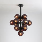 Pendant Light Black Iron Glass - UNITAS | Captivating Light