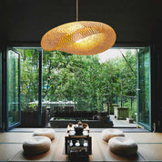 Pendant Light Bamboo Rattan - MEGEXA | Warm Ambiance