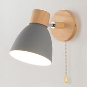 Wall Light Wood Metal - HALOIS | Ambient Lighting