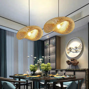 Pendant Light Bamboo Rattan - MEGEXA | Warm Ambiance