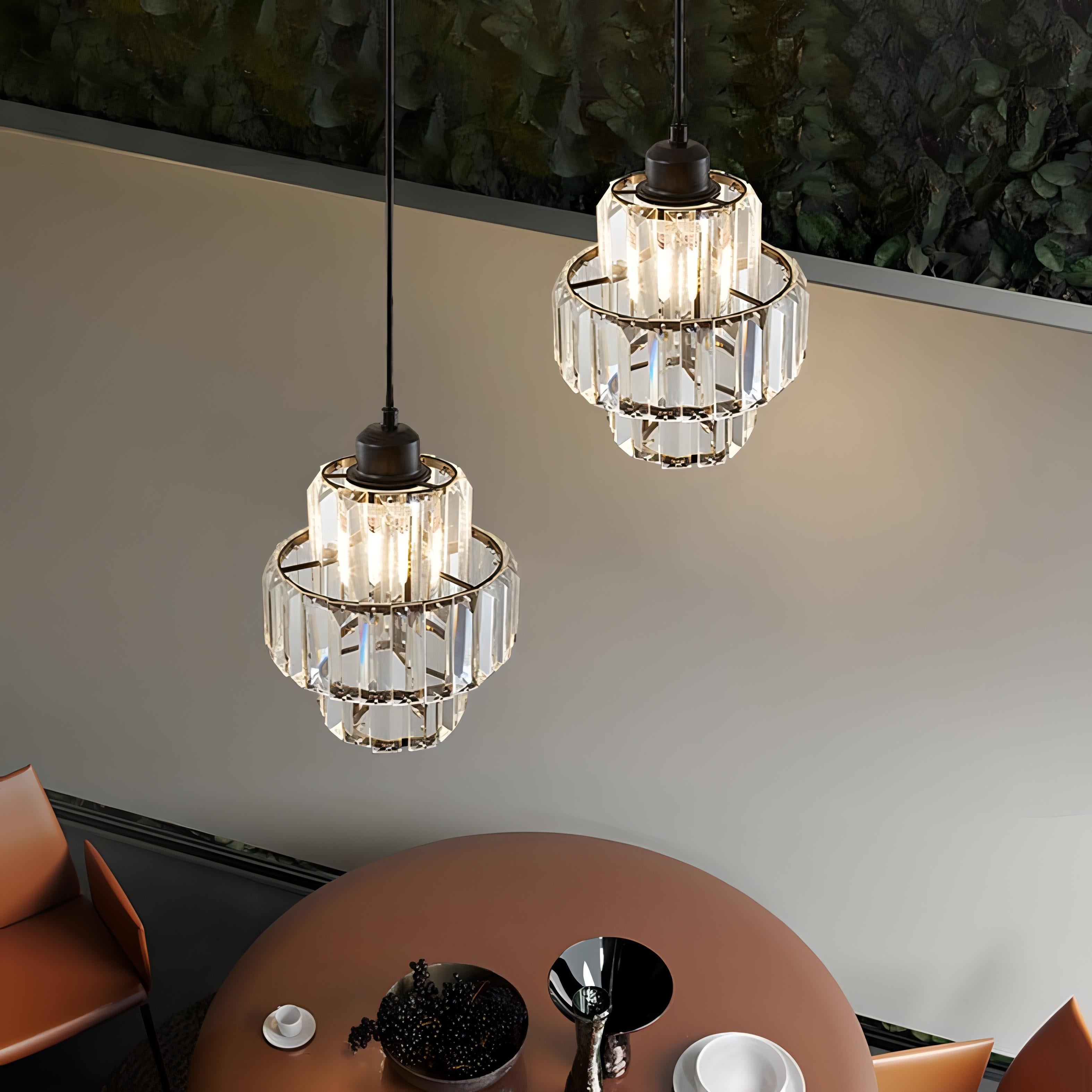 Pendant Light Crystal Glass - SKORPX | Elegant Lighting