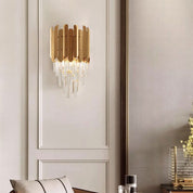 Wall Lamp Steel Glass - ELYSIA | Elegant Lighting