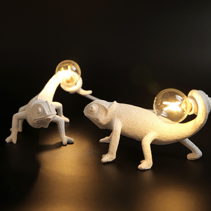 Table Lamp Resin Lizard - FLEXON | Unique Design