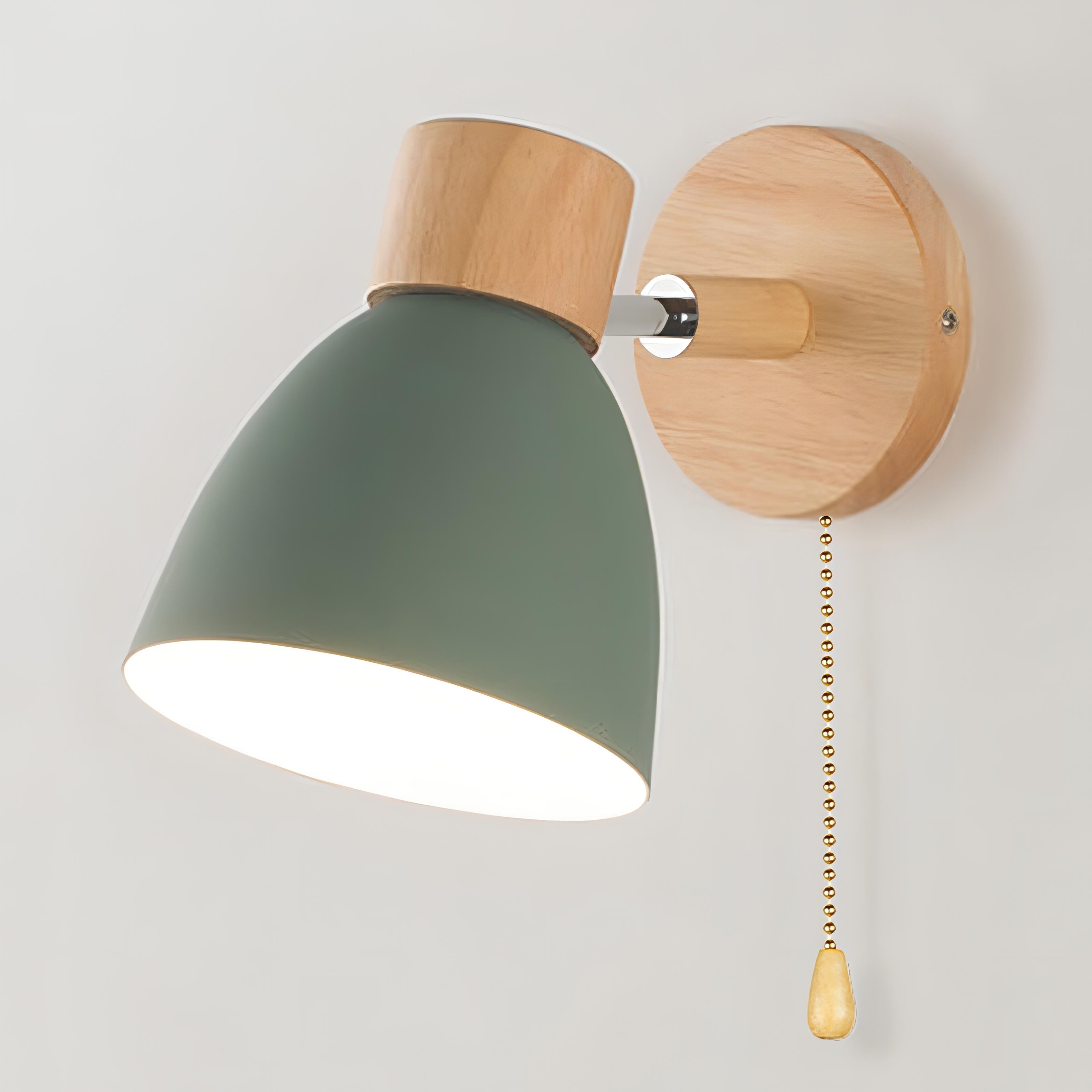 Wall Light Wood Metal - HALOIS | Ambient Lighting