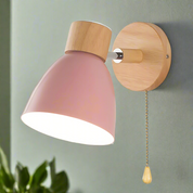 Wall Light Wood Metal - HALOIS | Ambient Lighting