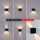Aluminum Waterproof LED Sconce - Lumiano