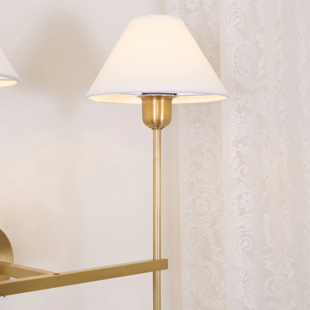 Alessio Vintage Classical Metal Wall Light Bathroom Bedroom Living Room