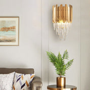 Wall Lamp Steel Glass - ELYSIA | Elegant Lighting