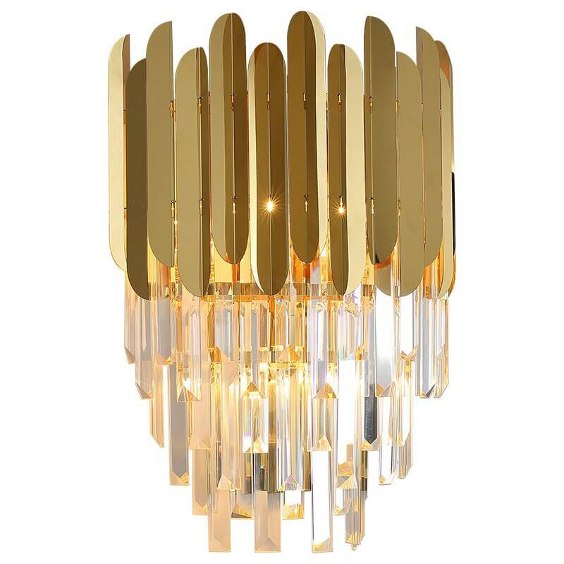 Wall Lamp Steel Glass - ELYSIA | Elegant Lighting