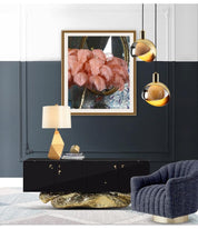 Pendant Light Gold Glass - VECTIS | Luxury Style