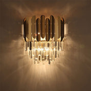 Wall Lamp Steel Glass - ELYSIA | Elegant Lighting