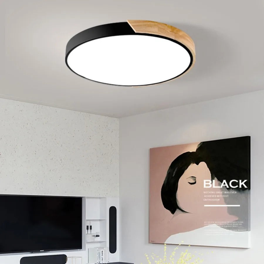 Ceiling Light LED Wood - CODIUM | Scandinavian Style