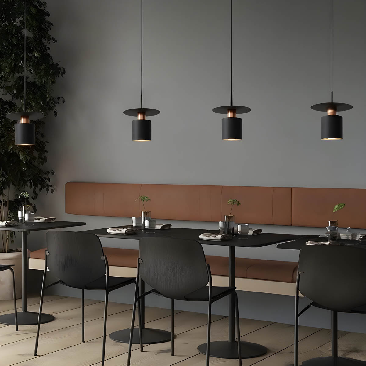 Pendant Light Black Metal - ZENITH | Modern Style