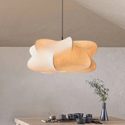 Pendant Light Silk & Iron - RONDEL | Serene Lighting