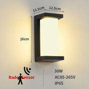 Outdoor Lighting Motion Sensor LED - ORIONX | Security