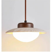 Pendant Light Stone Walnut - RODIUM | Warm Ambient Glow