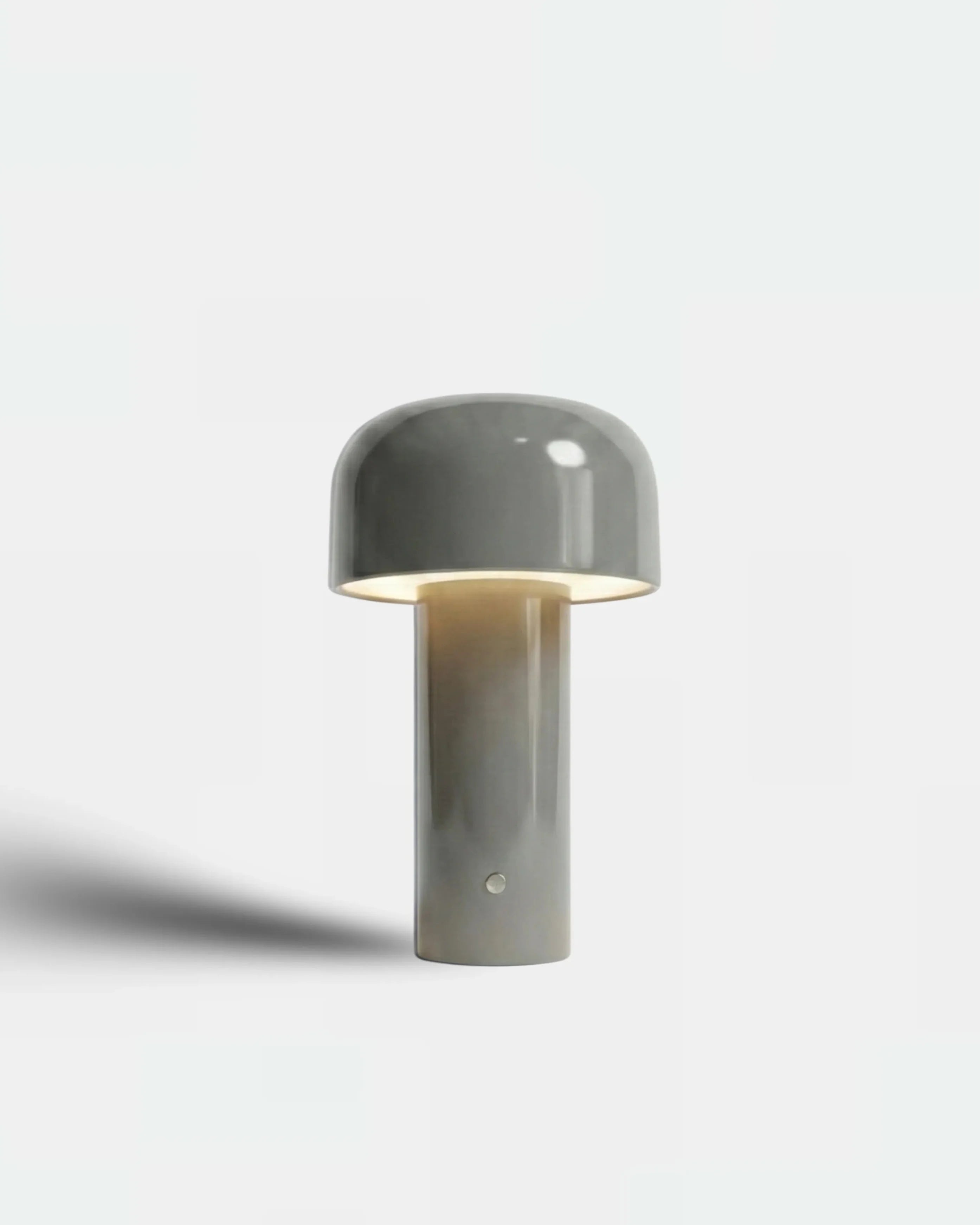LAKO cordless designer table lamp in grey — wireless rechargeable lamp | DecoHarmonie Australia