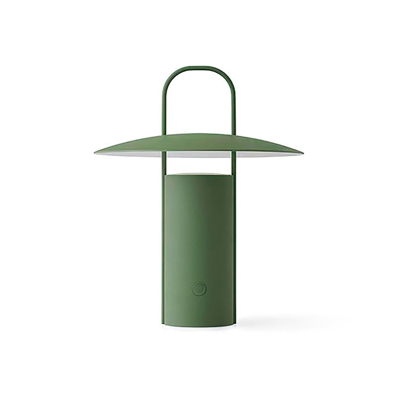 ORKA designer table lamp in green — wireless rechargeable lamp | DecoHarmonie Australia