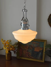 Pendant Light Glass Chrome - ZANIAH | Warm Glow