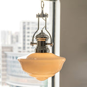 Pendant Light Glass Chrome - ZANIAH | Warm Glow