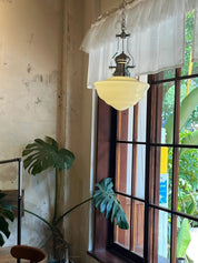 Pendant Light Glass Chrome - ZANIAH | Warm Glow
