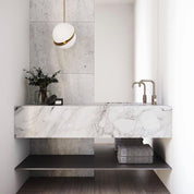 Pendant Light Crescent Brass - RADIXA | Tranquility