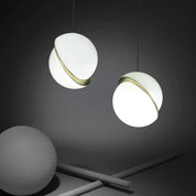 Pendant Light Crescent Brass - RADIXA | Tranquility
