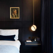 Pendant Light Crescent Brass - RADIXA | Tranquility