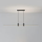 Edge Modern Unusual Long Metal Pendant Light Dining Living Room