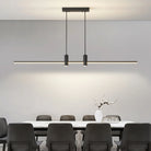Edge Modern Unusual Long Metal Pendant Light Dining Living Room