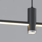 Edge Modern Unusual Long Metal Pendant Light Dining Living Room