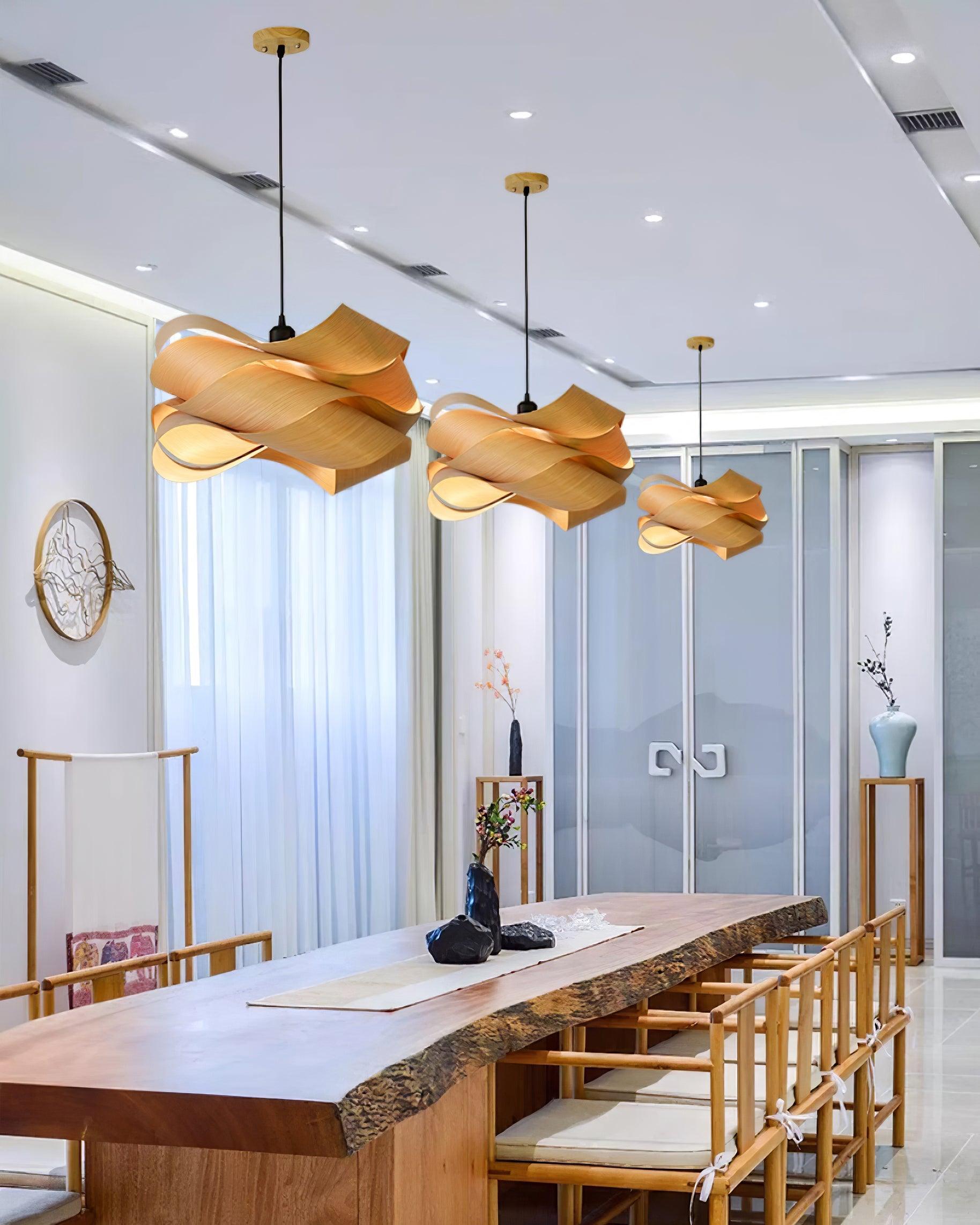 Pendant Light Wooden Modern - XENIUM | Warmth