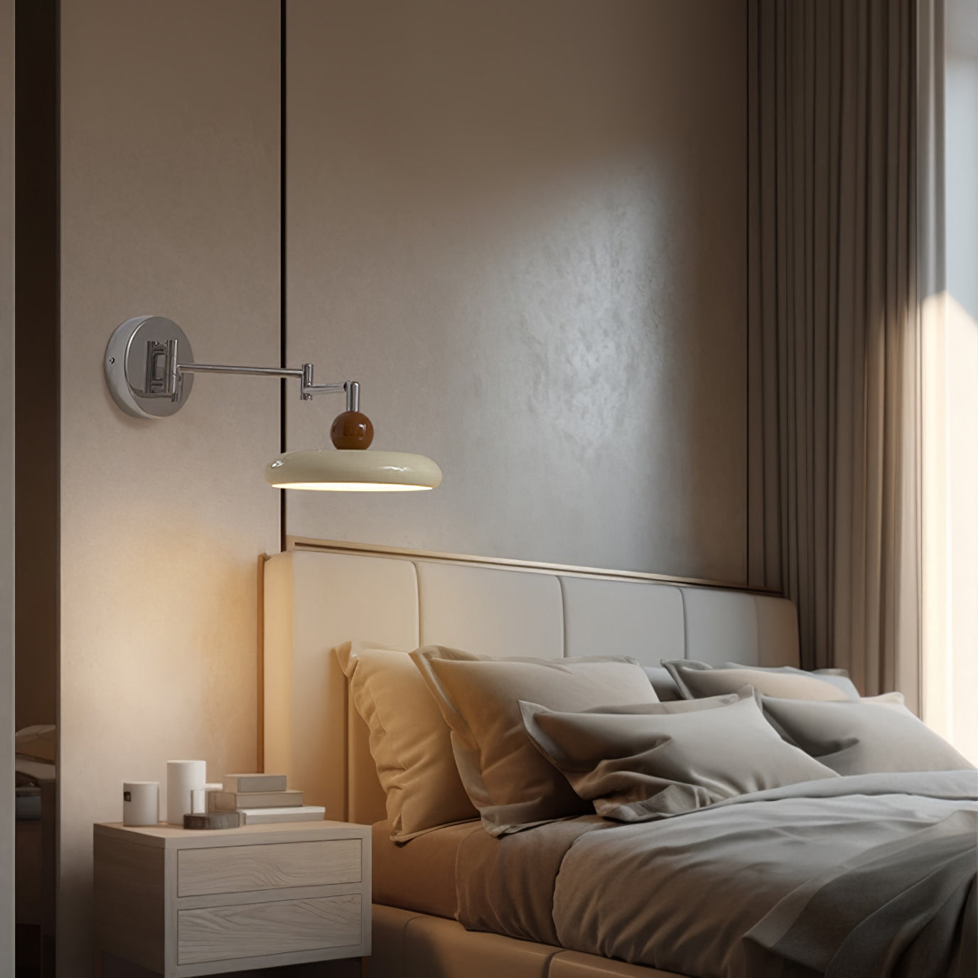 Wall Light LED Beige - FLEXIR | Elegant Lighting