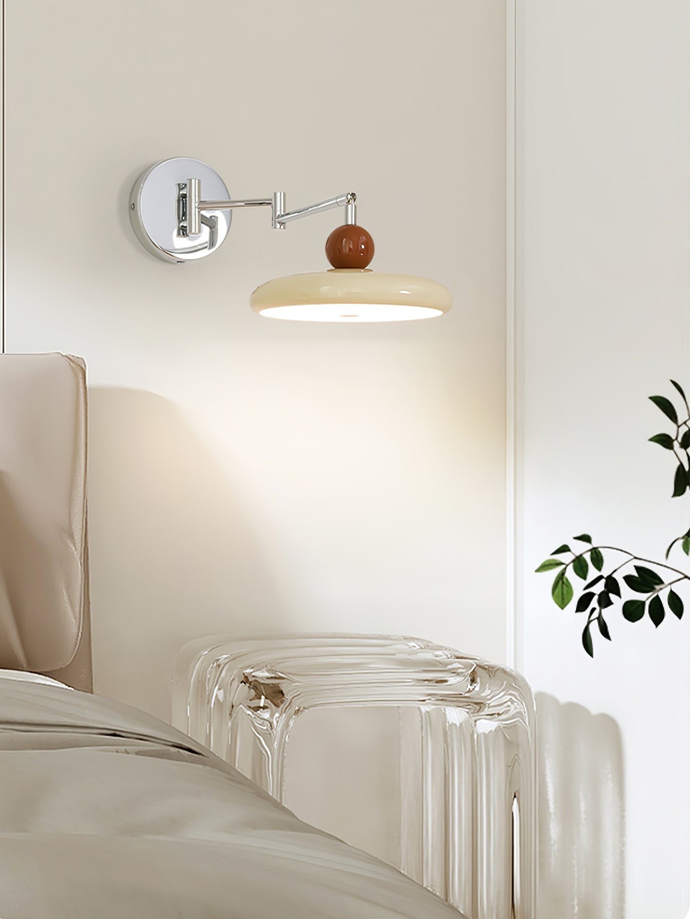 Wall Light LED Beige - FLEXIR | Elegant Lighting