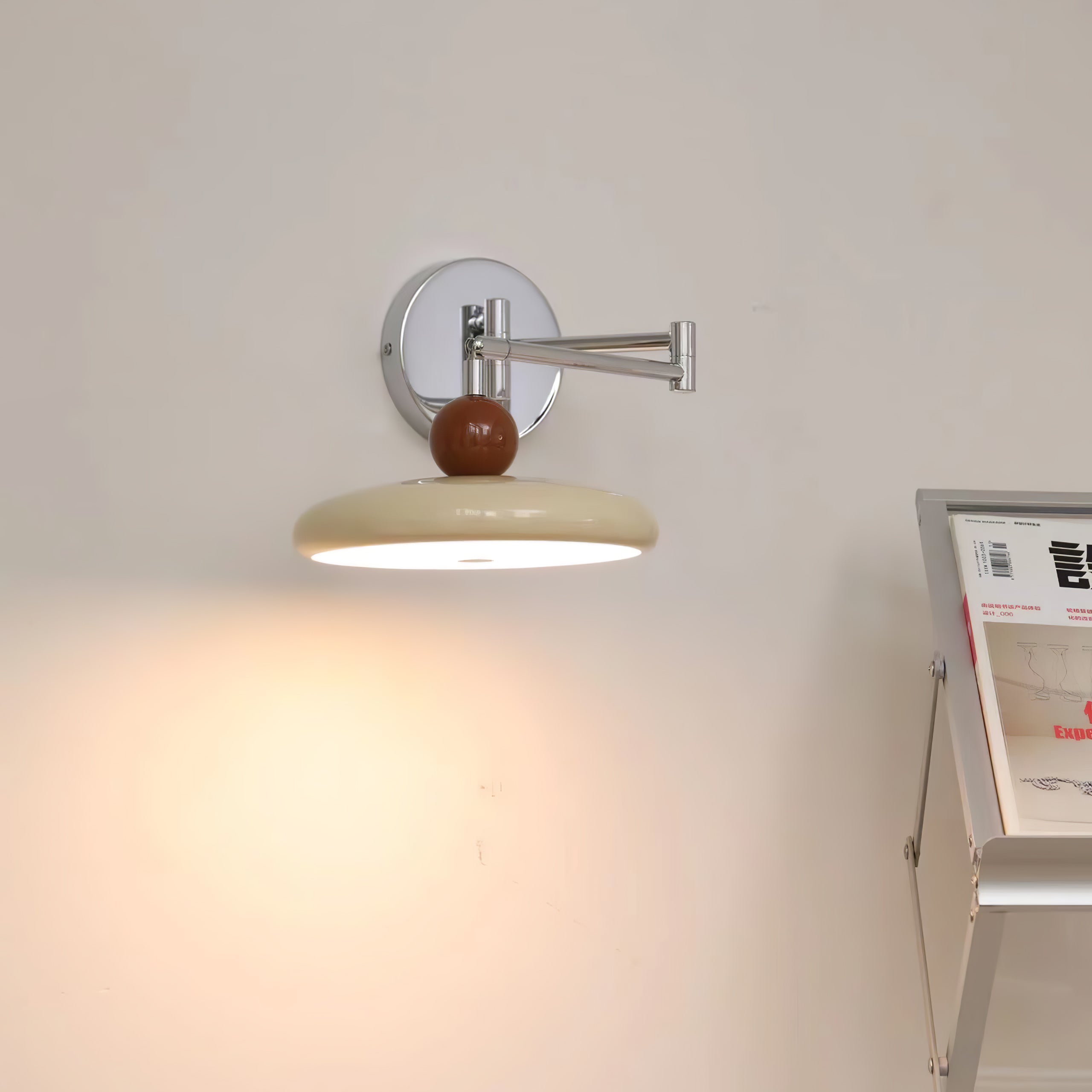 Wall Light LED Beige - FLEXIR | Elegant Lighting
