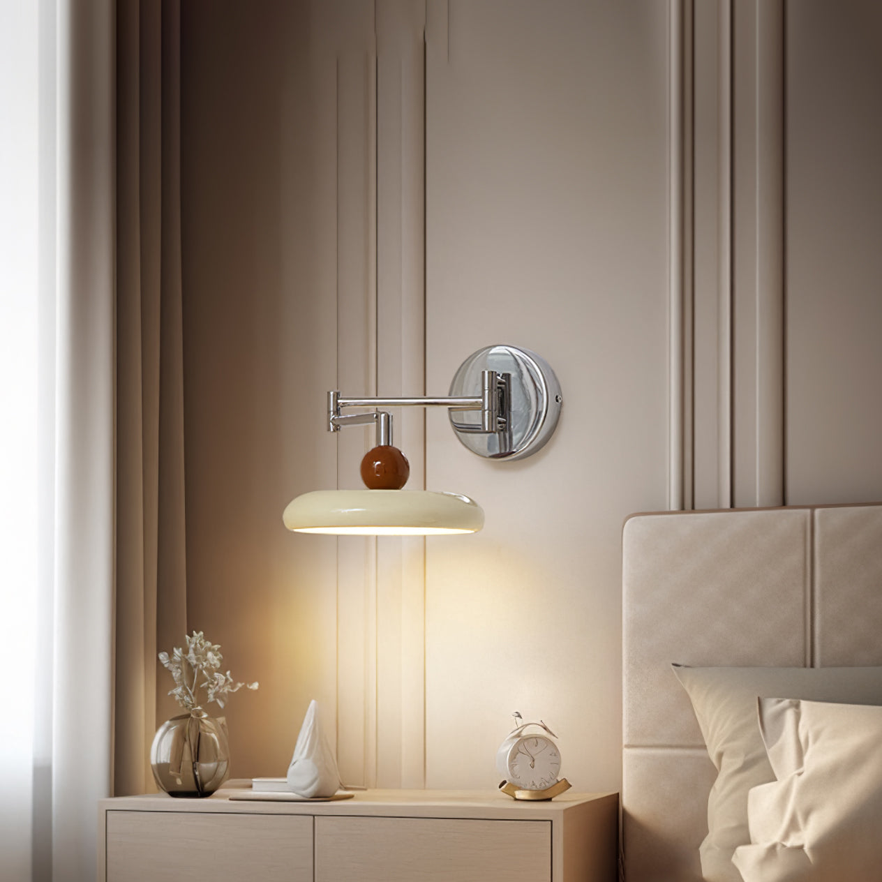 Wall Light LED Beige - FLEXIR | Elegant Lighting