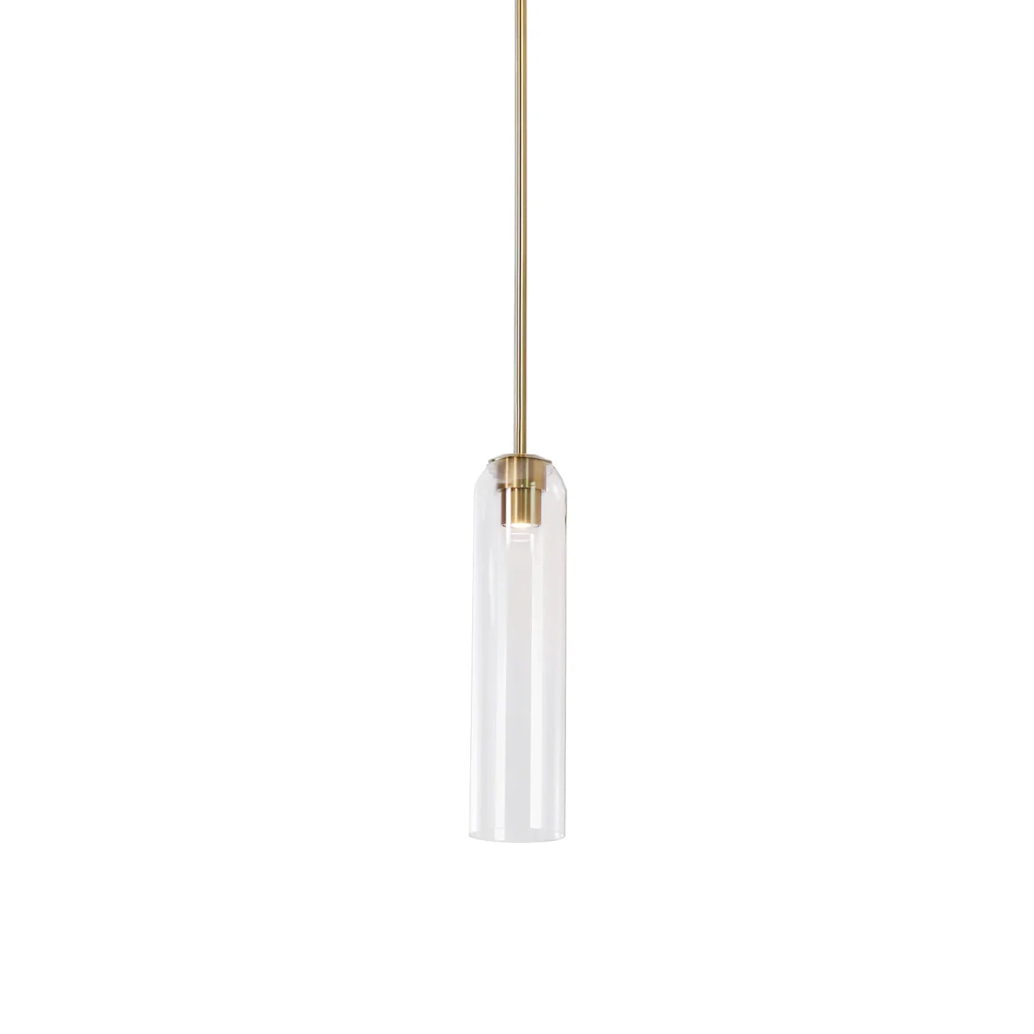 Hailie Minimalism Metal Glass Pendant Light Bedroom Living Room