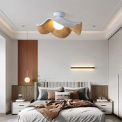 Ceiling Light Lotus Resin Wood - CORTEX | Nordic Elegance