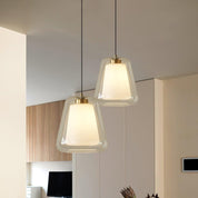 Pendant Light Glass Gold - XENITH | Luxury Lighting