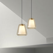 Pendant Light Glass Gold - XENITH | Luxury Lighting